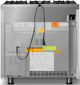 Viking® 5 Series 36" Splash Pro Style Gas (LP) Range with Polished Chrome Trim-4