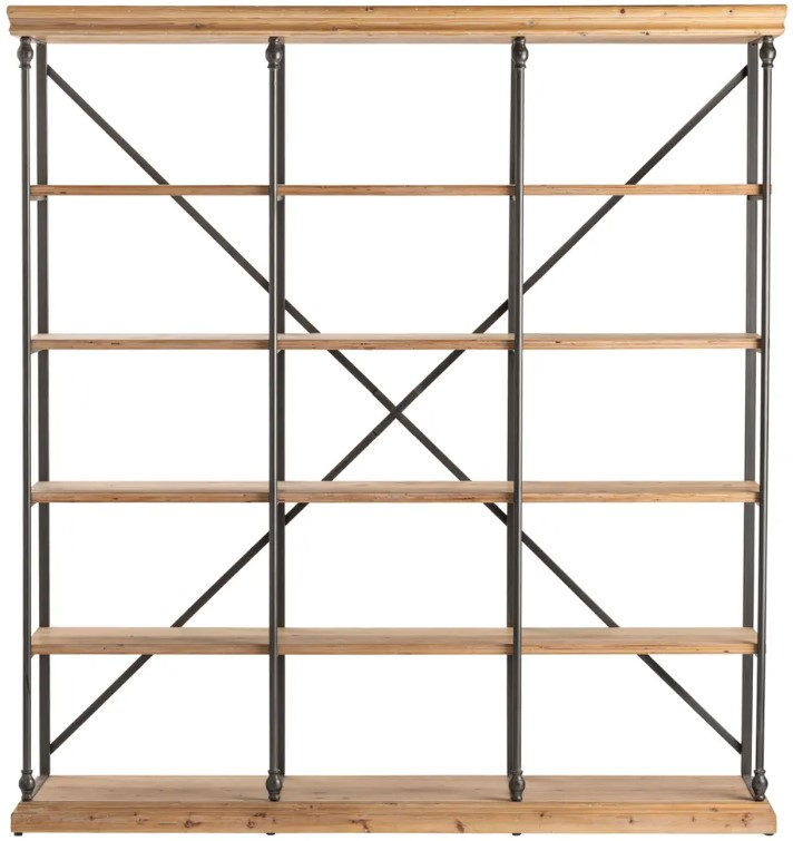 Crestview Collection La Salle Bookshelf - Thumbnail 4