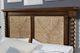 Vaughan-Bassett Scotsman Molasses Queen Panel Bed with Seagrass Headboard-1