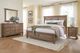 aspenhome® Oxford Tan King Panel Bed-1