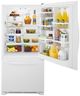 Whirlpool® Gold® 33 in. 22.0 Cu. Ft. White Bottom Freezer Refrigerator-4