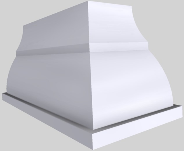 Vent-A-Hood® Designer Series 60" White Island Range Hood-4