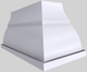 Vent-A-Hood® Designer Series 60" White Island Range Hood-4