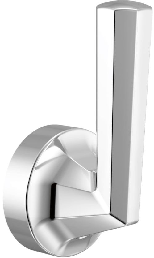 Brizo Beauclere® Polished Chrome Single-Handle Floor Mount Tub Filler Lever Handle Kit-0