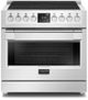 Fulgor Milano Sofia 36" Stainless Steel Professional Pro Style Induction Range-0