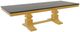 Mavin Customizable 38" x 84" Cosmo Extendable Dining Table with 12" Leaf-0