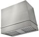 AGA Loge 36" Stainless Steel Wall Mounted Range Hood with Brushed Brass Trim-0