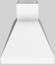 Vent-A-Hood® 60" White Euro-Style Island Range Hood-4