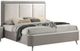 Furniture of America® Aldridge Light Gray Queen Panel Bed-0