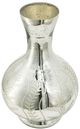 A & B Home Mettalic Silver Vase-1