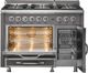 Viking® Tuscany 48" Damascus Gray Dual Fuel Pro Style Dual Fuel Range-1