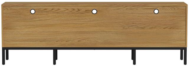 Intercon Newport Natural Oak 85'' TV Console-3
