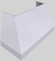 Vent-A-Hood® Designer Series 54" White Wall Mounted Range Hood-4
