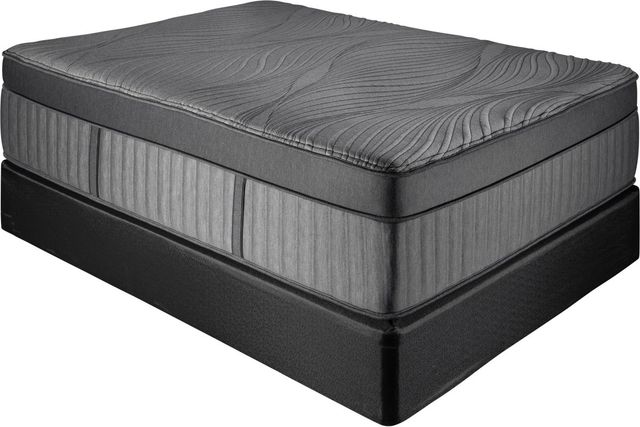 Restonic® Platinum Nicole 15.5" Hybrid  Plush Euro Top Queen Mattress-0