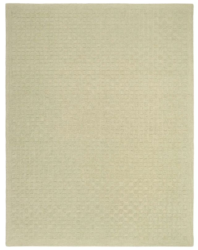 Nourison Home™ DKNY Pure Grids Light Green 5'x7' Area Rug-0
