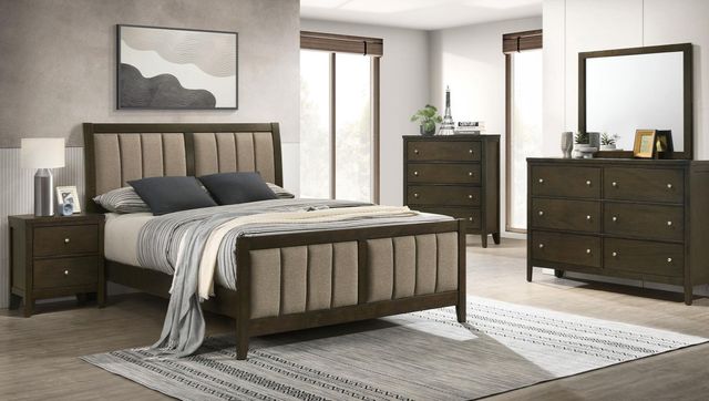 Coaster® Wilkes Dark Cocoa Dresser and Mirror-3