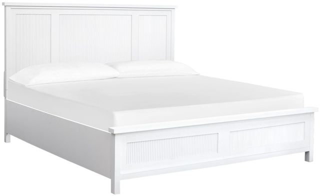 Magnussen Home® Windmill Harbour Sand/White Whisp Queen Panel Bed-0