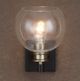 Uttermost® Kent Edison Antique Brass/Matte Black 1-Light Sconce-1