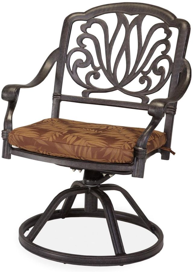 homestyles® Capri Gray Swivel Rocking Chair-1