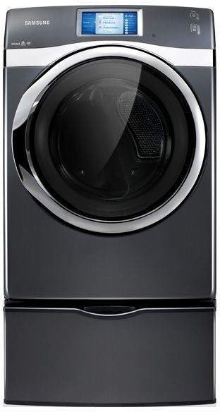 Samsung Front Load Gas Dryer-Onyx-0