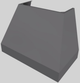 Vent-A-Hood® Designer Series 42" Gunsmoke Wall Mounted Range Hood-4