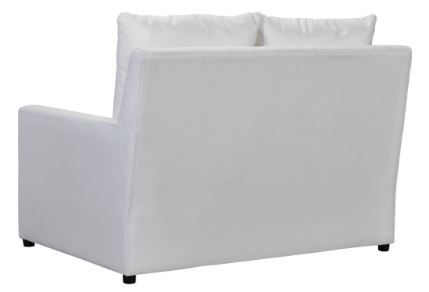 Lane Venture® Charlotte White Loveseat-1