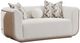 Michael Amini® West Kensington Sea Salt Caramel Loveseat-0