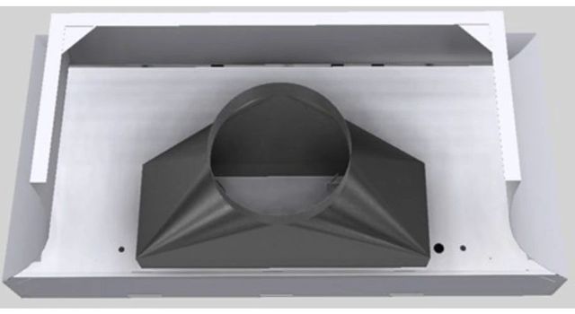 Vent-A-Hood® Designer Series 48" White Wall Mounted Range Hood-2