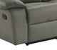 Elements International Wildcat Aviarah Gray Manual Motion Reclining Loveseat-4
