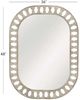 Bassett Mirror Enya White Wash Wall Mirror-2
