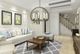 Cal® Lighting & Accessories Sulmona Iron/Oak Chandelier-1