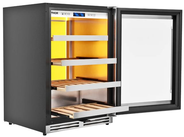 Thor Kitchen® 24" Stainless Steel Wine Cooler-2