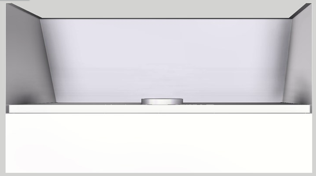 Vent-A-Hood® 54" White Wall Hood-2