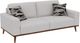 Emerald Home Heath White Sofa-0