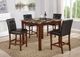 Nationwide Furniture Distributors 5 Piece Brown Pub Dining Set-0