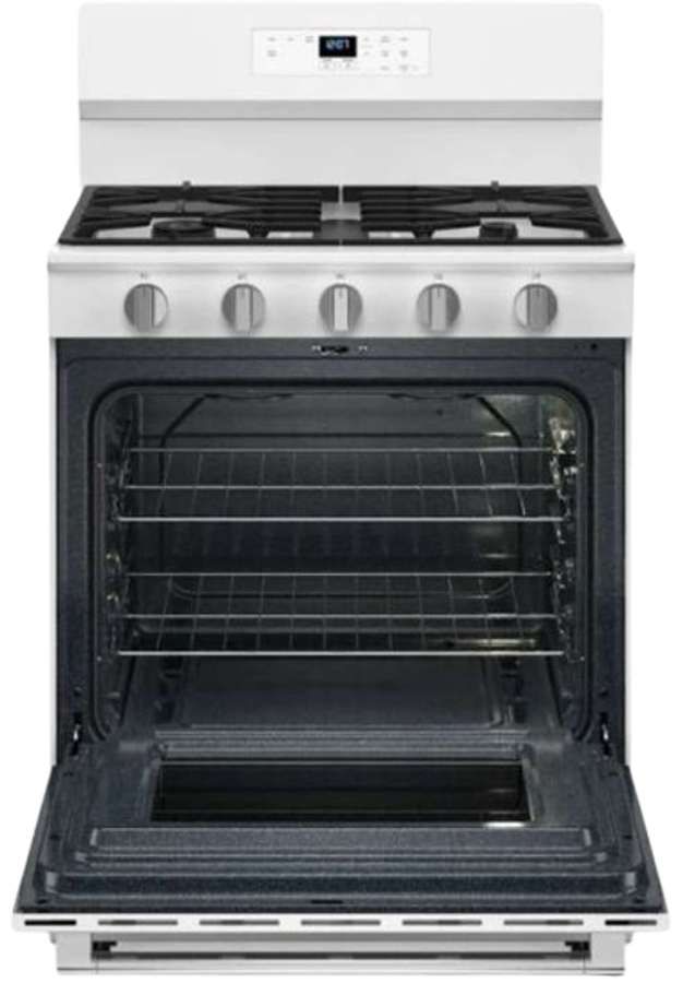 Maytag® 30" White Freestanding Gas Range -1