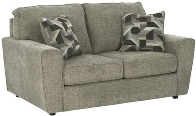 Signature Design by Ashley® Cascilla Pewter Loveseat-0