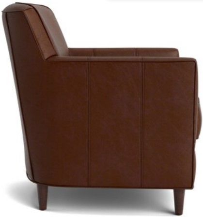 Bassett® Furniture Customizable New American Living Leather Accent Chair-2