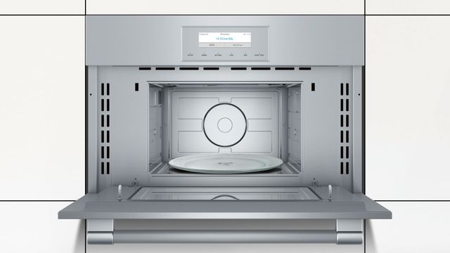Thermador® Professional 1.6 Cu. Ft. Stainless Steel Built in Microwave-3