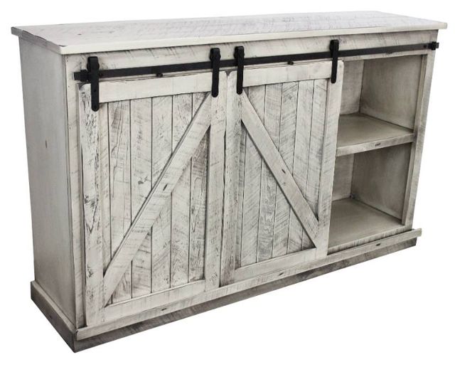 American Heartland Manufacturing Rustic Quaint 68" Tall TV Stand-0