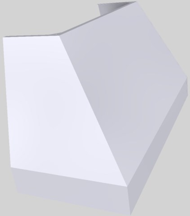 Vent-A-Hood® Designer Series 54" White Wall Mounted Range Hood-2