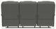 La-Z-Boy® Pinnacle Smoke Power Reclining Sofa with Headrest and Lumbar-2