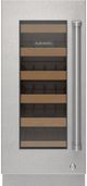 Sub-Zero Stainless Steel Glass Door Panel With Lock - Pro Handle, Left Hinge-0