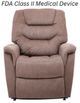 UltraComfort™ Marbella Elk Medium Power Lift Recliner -0