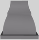 Vent-A-Hood® Designer Series 48" Gunsmoke Island Range Hood-1
