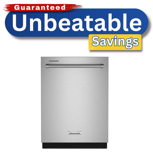 KitchenAid® 24" PrintShield™ Stainless Steel Built In Dishwasher-0