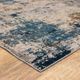 Karastan® Tryst Marseille Blue 2' x 8' Runner-3