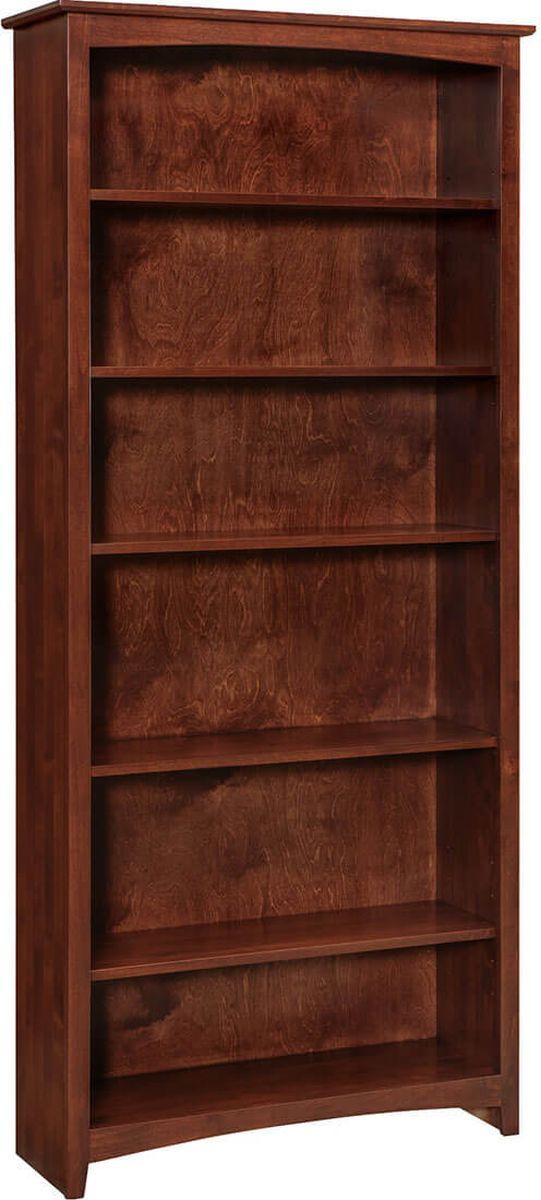 Archbold Furniture Customizable Shaker 36" x 84" Bookcase-0