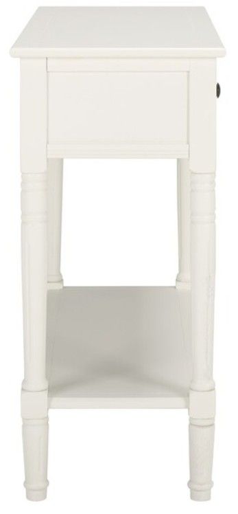 Safavieh Samantha Distressed Cream Console Table-2
