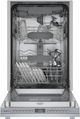 Bosch® 800 Series 18" Stainless Steel Built In Dishwasher-1